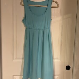 Columbia Omni Shade Dress Moisture Wicking Sz M Turquoise